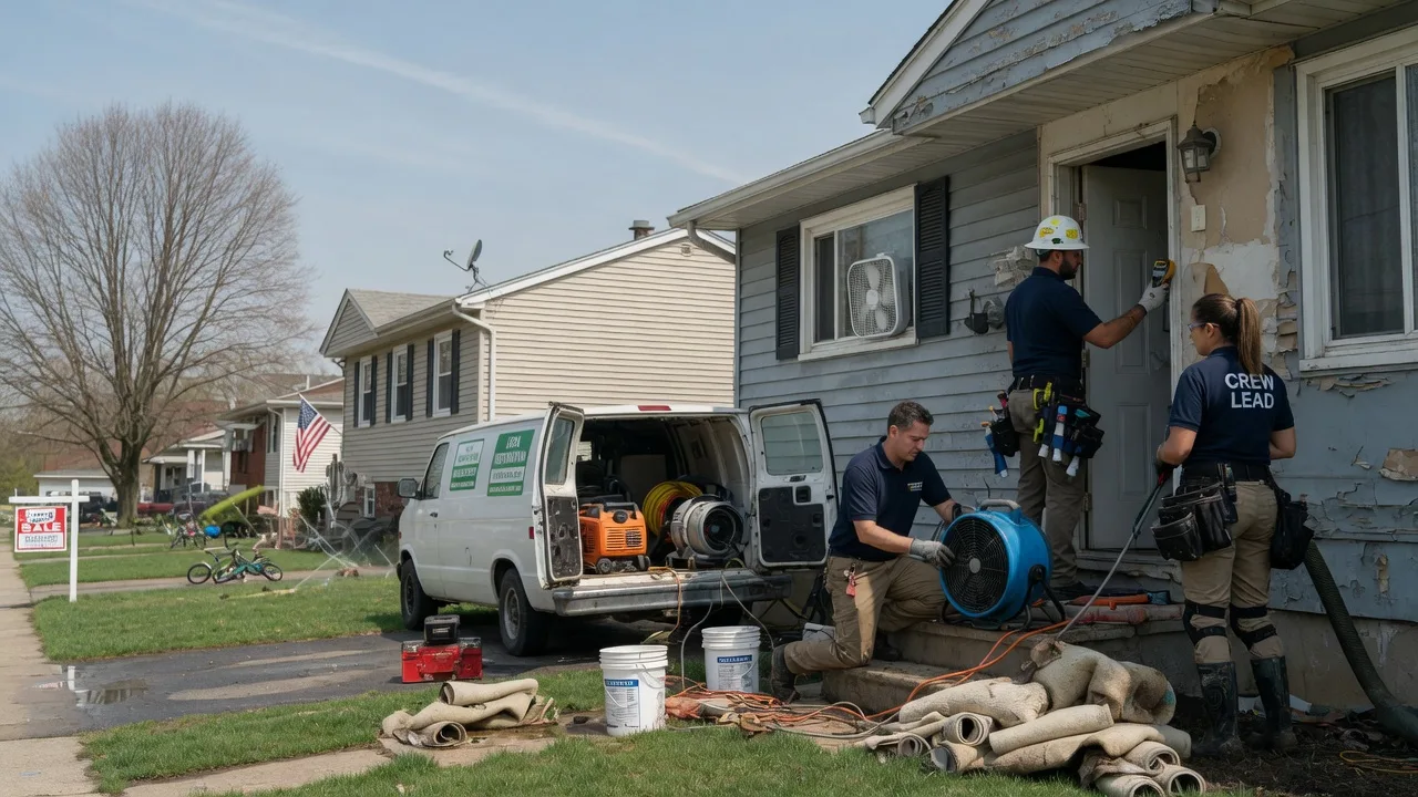 Flood Cleanup in Stratford, NJ near me